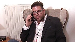 ReifeSwinger - Sexy German Babes Share Big Cock In Steamy FFM Threeway Sex