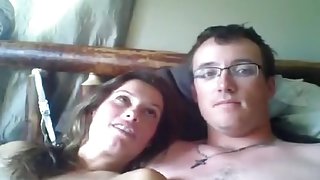 Hottie tells her nerd bf to fuck her hard !!!