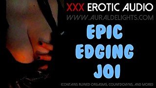 Epic Edging & Countdown JOI with Hot British MILF - I'm Going To Ruin You & Drain You Dry