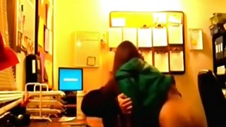 Co-workers fucking in their office
