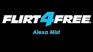 Alexa Mist on Flirt4Free - Sexy Ebony Babe w Big Natural Tits Fingers Pussy