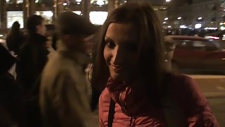 Katarina in video with a street fucking with a beautiful chick