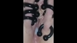 Homemade pierced pussy creampie compilation