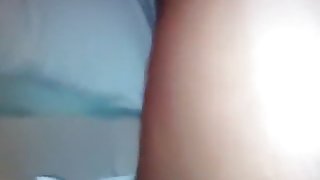 Pov doggystyle and missionary sex with belly cumshot