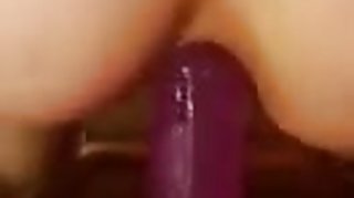 The Horny Squirting Chick Little S Cums From Anal Dildo