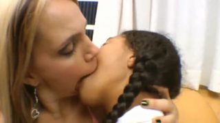 Lesbian brazilian kiss