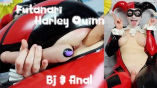 Futanari Harley Quinn Anal & BJ OmankoVivi TEASER Latex Femdom Fetish