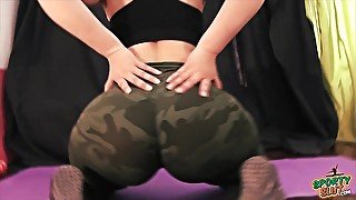 Big Ass Of Military Girl