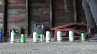 Aluminum Can Crushing In Combat Boots