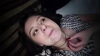 Amateur with perfect lines, extreme POV sex play
