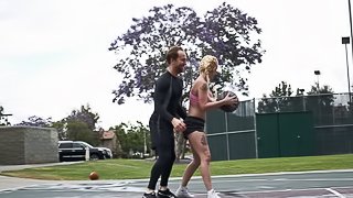 Playing basketball is great but the long cock rides are always better!