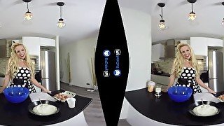 BaDoink VR FUCK Your Busty MILF Maid Blondie Fesser Rough Hardcore POV