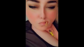 BBW GIANTESS crushes all her tiny fans with her butt, thighs rolls and tits while napping.