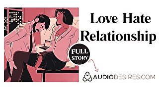 Coworkers to Lovers  Erotic Audio Story  Hate Sex  ASMR Audio Porn for Women