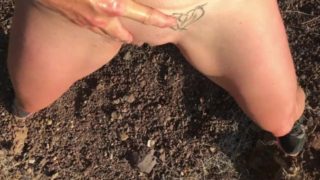 BDSM Amateur MILF Painslut Sex Slave Training - Outdoor Run and Pissing