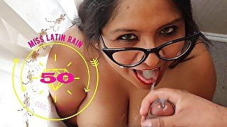 She swallows 50 cums
