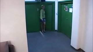 German whore fucked up by crooked cops