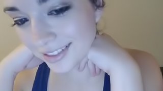Beautiful Brunette Masturbates Her Yummy Pussy