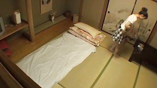 Irresistible Japanese bimbo fucked in voyeur massage video