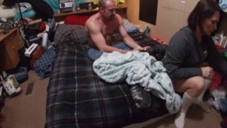 Big time pussy massage followed by pounding