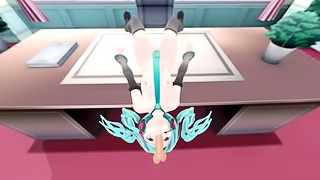 Hatsune Miku Facefucked