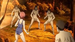 Virgin hentai swimsuit hot gangbang