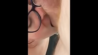 Blowjob after a quick recovery