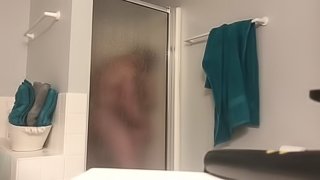 Husband fucks wife in shower