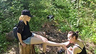 Forest foot worship (TRAILER)