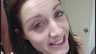 Quick BJ with facial