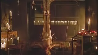 Naked Erynn Dana Dalton Crucified Upsidedown