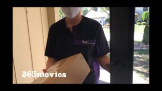 Package Delivery Lady Fucks Random BBC & Cheats On Husband At Work 
