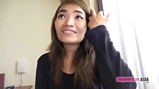 Super cute Thai prostitute fucked in a hotel