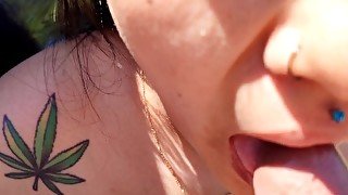 I CUM ON THE DEEP THROAT OF A PREGNANT PREGNANT WHO ENDS UP PISSING WITH PLEASURE