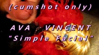 B.B.B. preview: Ava Vincent "Simple Facial"(cum only) AVI no slomo