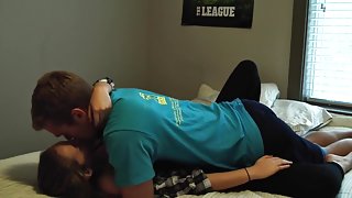 College gf creampie