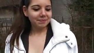 18Yo Schoolgirl swiss young girl blow and copulate in street