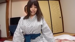 Lewd Japanese milf gets her twat toyed, licked and fucked deep