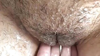 Hairy Pussy Lotion Play