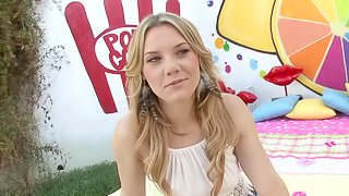 Sierra Day shows her rose bud after amazing anal sex