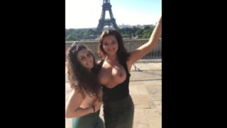 Lili & Anna having lesbian fun in Paris
