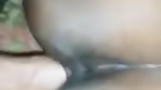 Black Tunisian wife with exposed ass gets fucked from behind