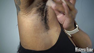 Stroke to my hairy armpits - JOI armpit fetish