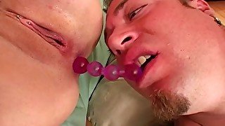 Skinny blonde Nikki Nievez fucked in her love tube by a long cock