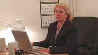 Mature Russian Boss Fucks In Her Office