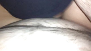 Intensely Riding Daddy’s Cock