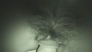 Hardcore cock sucking babe on the night cam having fun in POV video