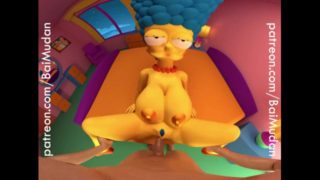 The Simpsons - Marge missionary pounding POV