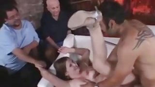 Cute BBW Gets Fucked by Thick Dick in Front of Her Husband