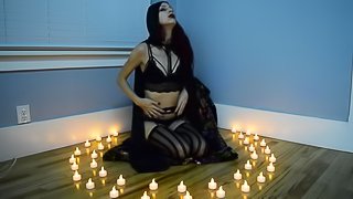 Dark Witchy Natural Solo TEASER 3-HALLOWEEN2017- MissKittyMoon.Manyvids.com